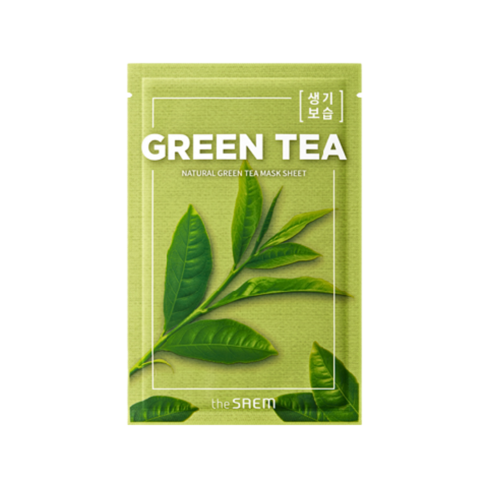 THE SAEM Natural Green Tea Mask Sheet