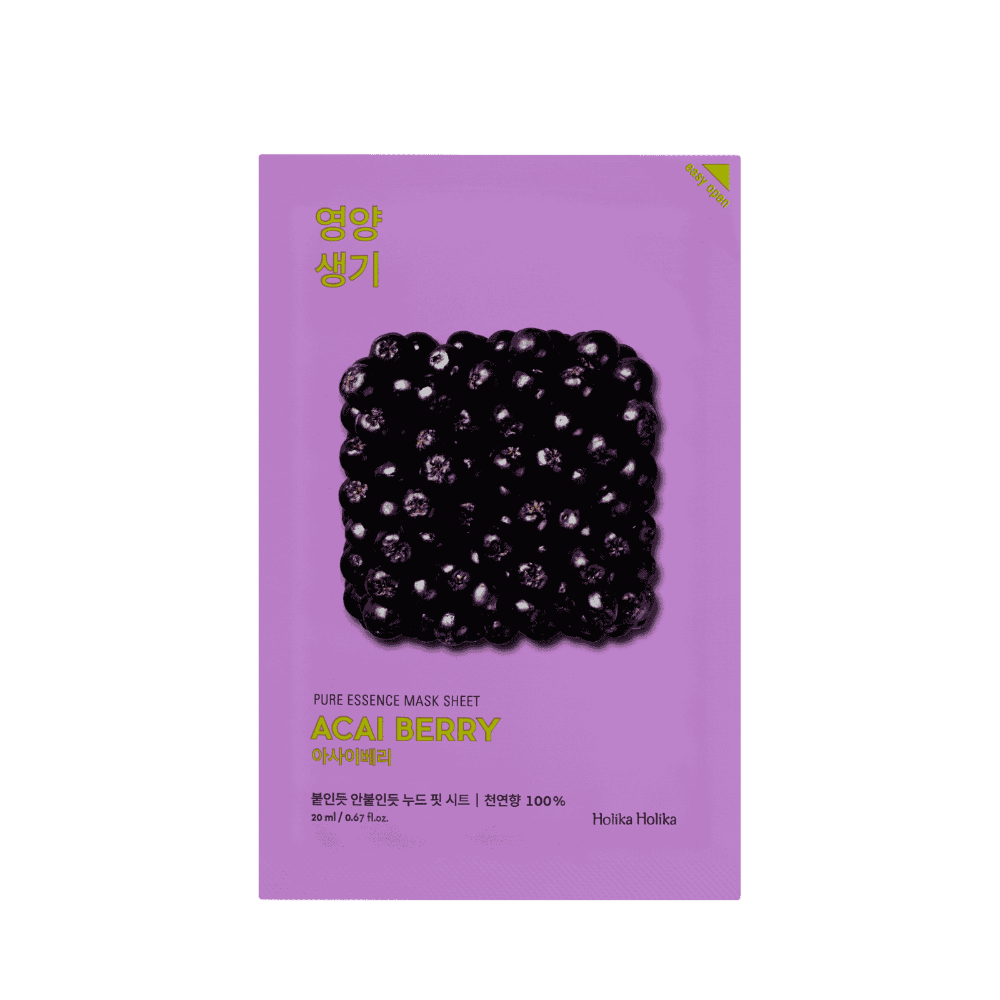 HOLIKA HOLIKA Pure Essence Mask Sheet - Acaiberry