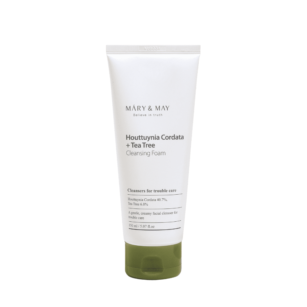 MARY&MAY Houttuynia Cordata + Tea Tree Cleansing Foam 150ml