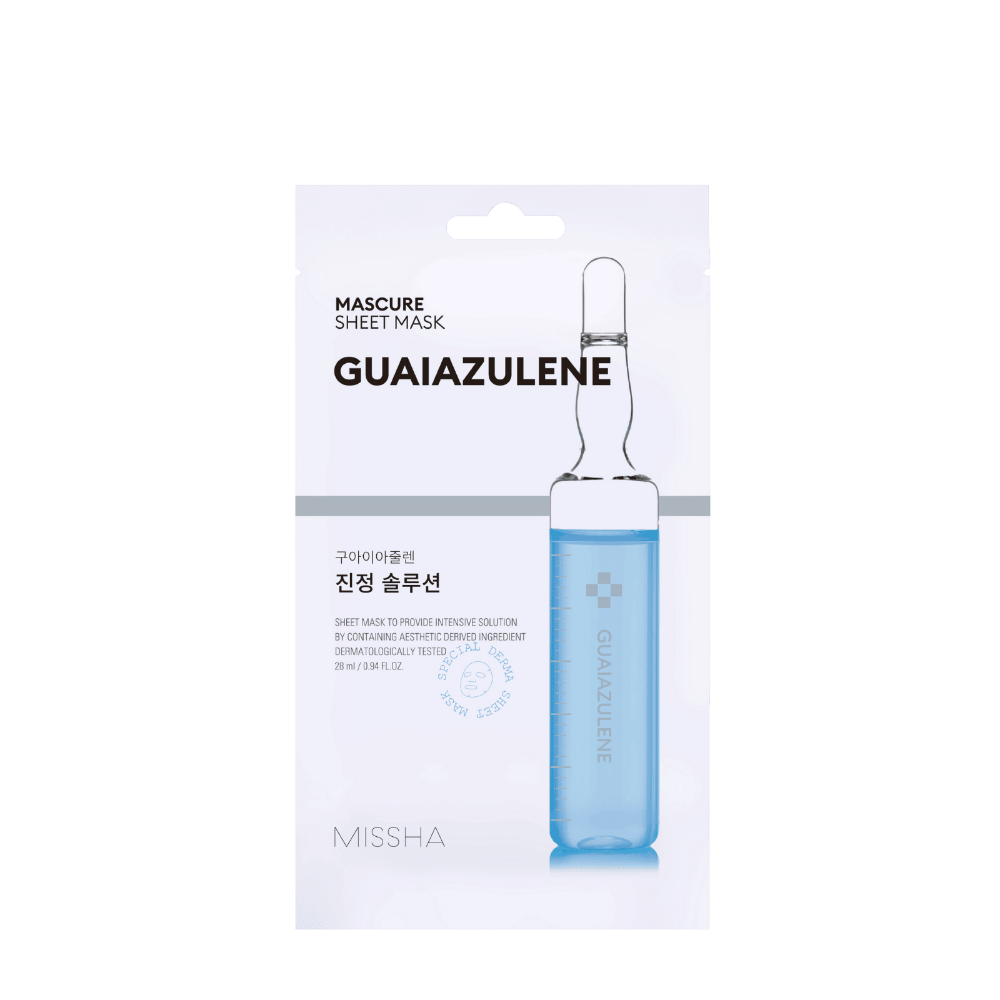 MISSHA Mascure Calming Guaiazulene Sheet Mask