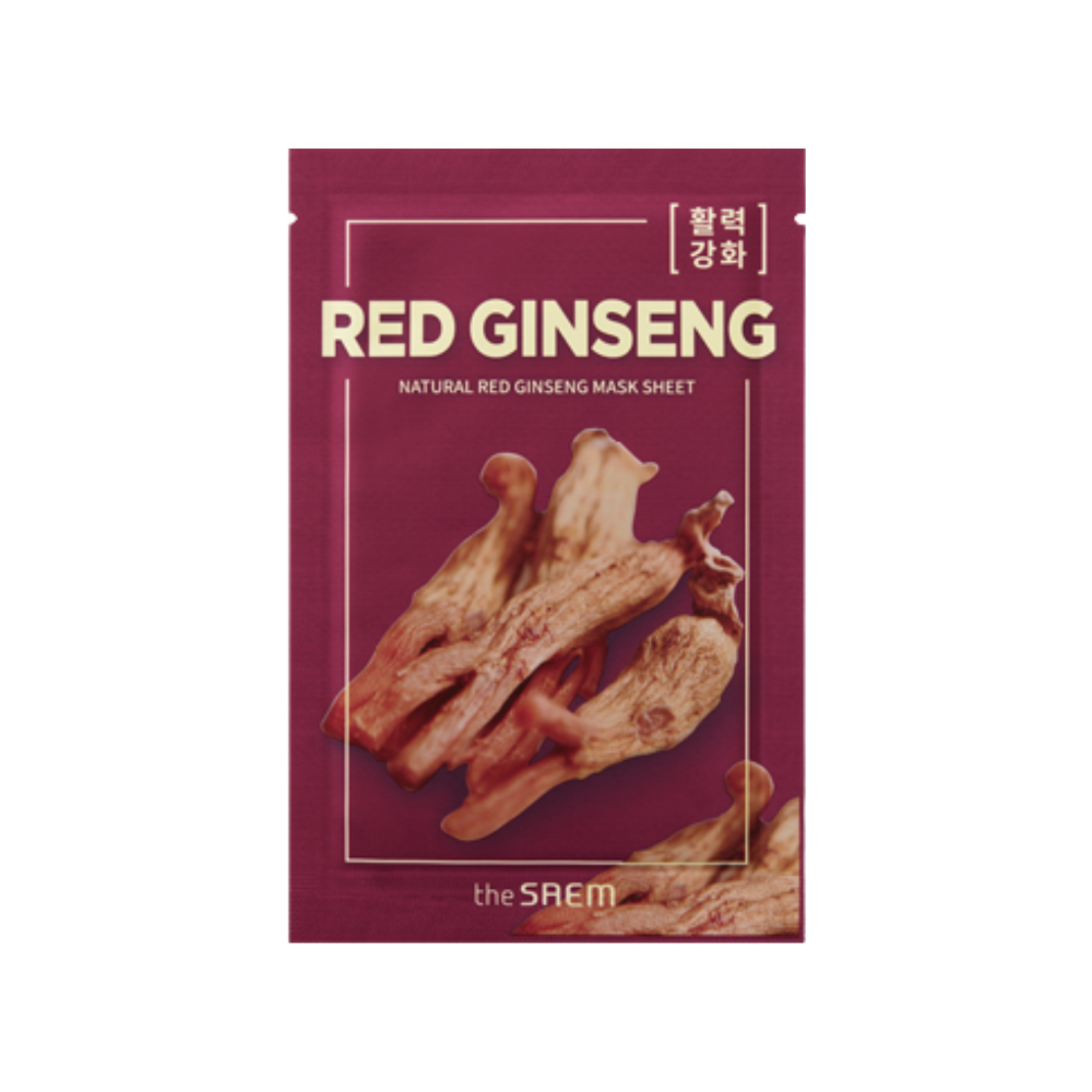 THE SAEM Natural Red Ginseng Mask Sheet