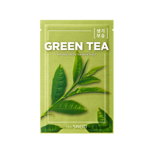 THE SAEM Natural Green Tea Mask Sheet