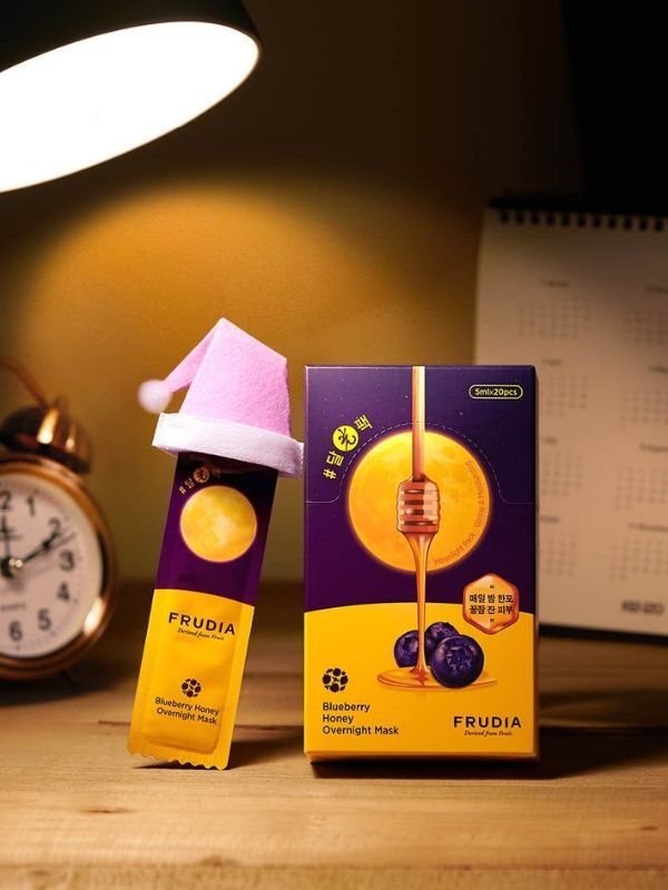 FRUDIA Blueberry Honey Overnight Mask