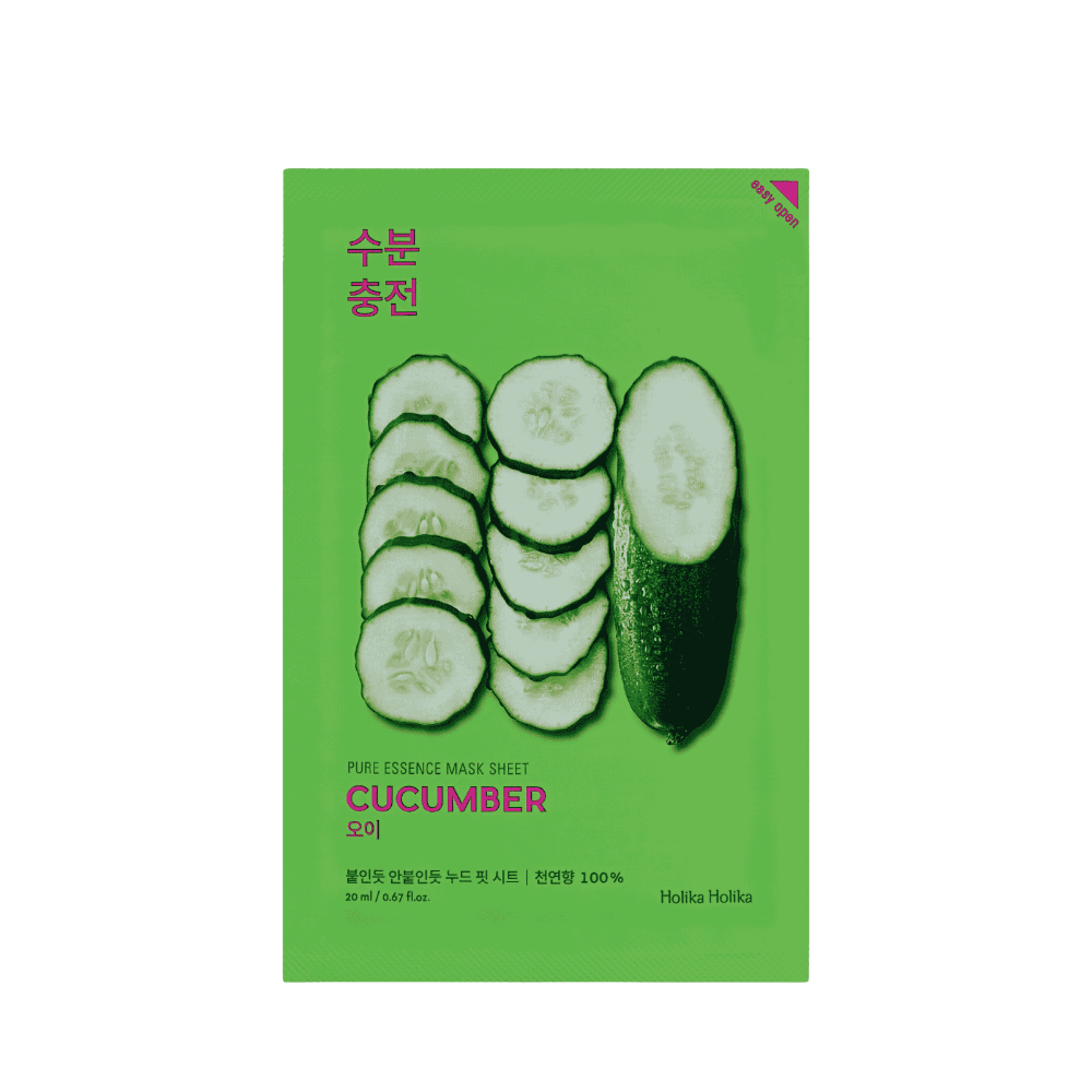 HOLIKA HOLIKA Pure Essence Mask Sheet - Cucumber
