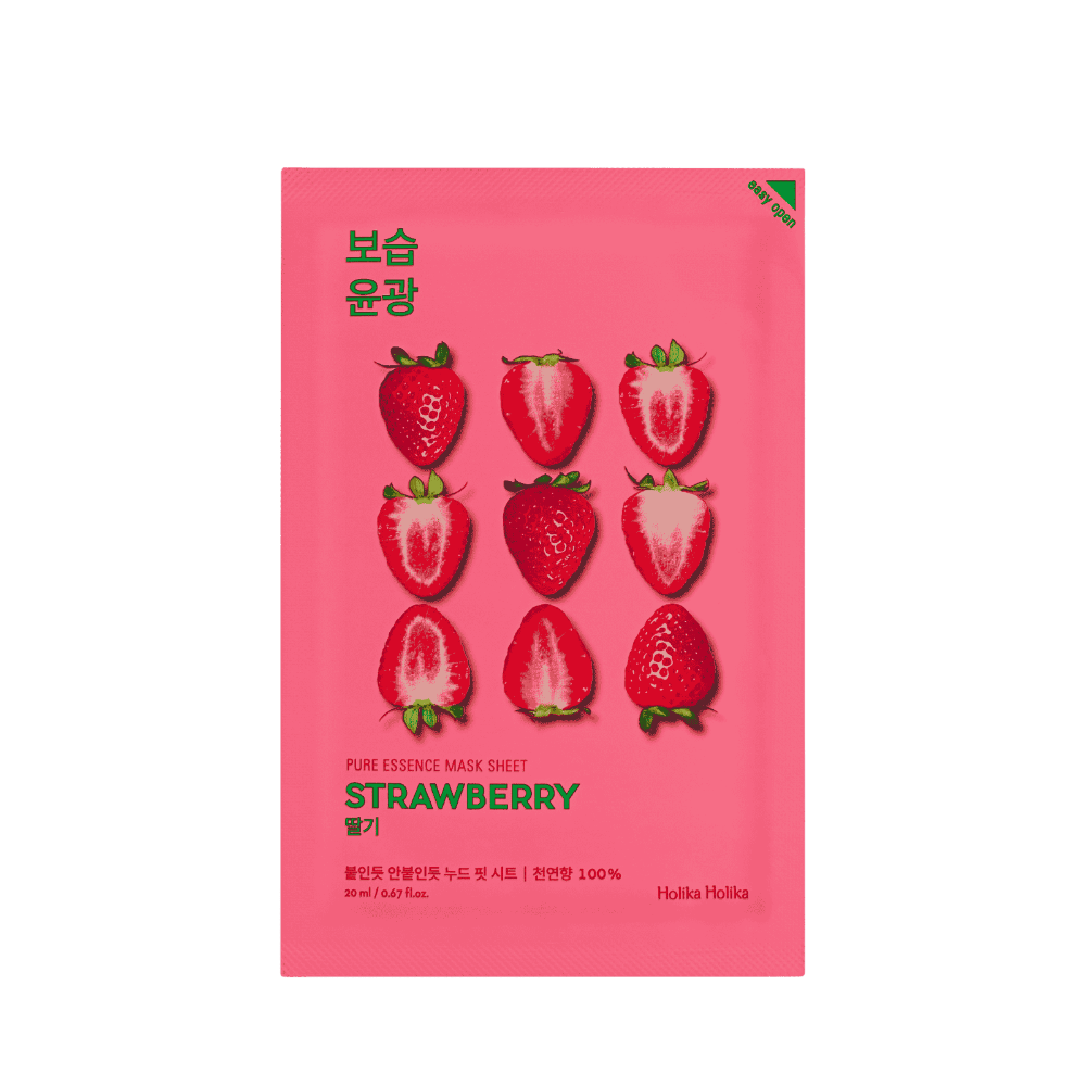 HOLIKA HOLIKA Pure Essence Mask Sheet - Strawberry