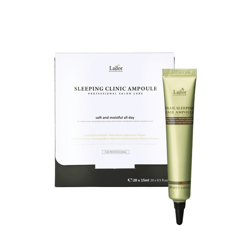 LADOR Snail Sleeping Hair Ampoule 20x20ml