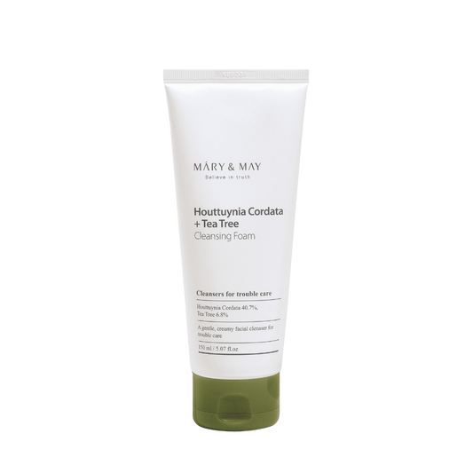 MARY&MAY Houttuynia Cordata + Tea Tree Cleansing Foam 150ml