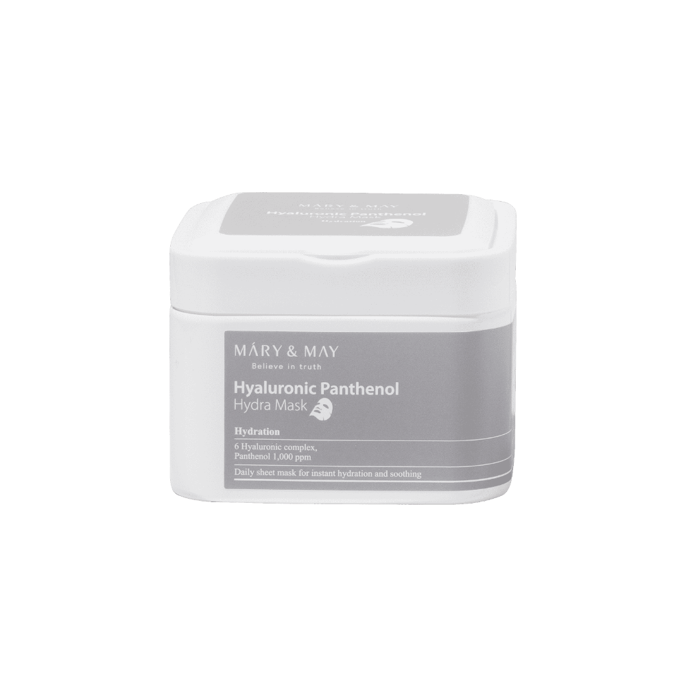 MARY&MAY Hyaluronic Panthenol Hydra Mask 30pc