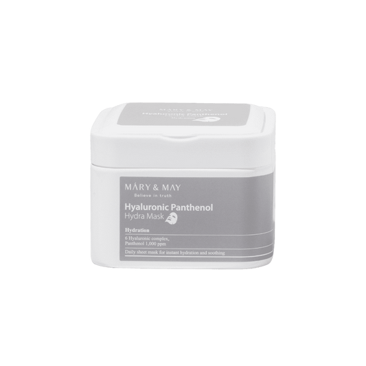 MARY&MAY Hyaluronic Panthenol Hydra Mask 30pc