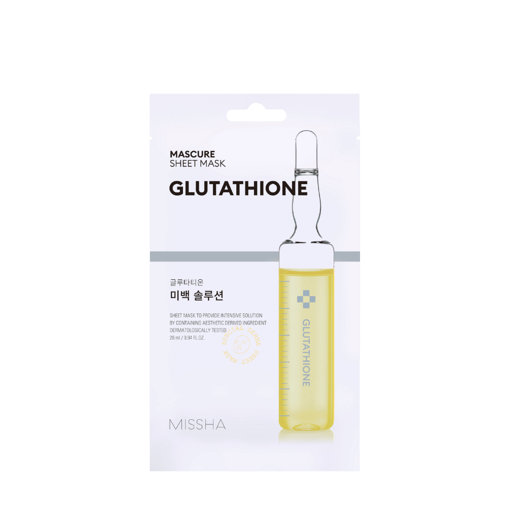 MISSHA Mascure Whitening Glutathione Sheet Mask