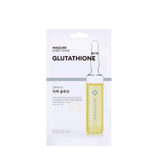 MISSHA Mascure Whitening Glutathione Sheet Mask