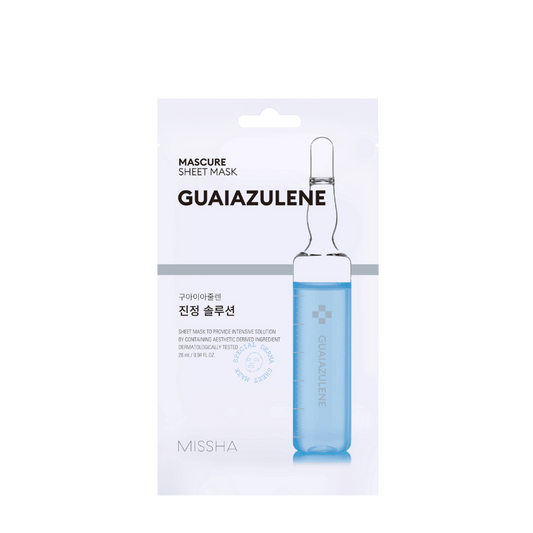 MISSHA Mascure Calming Guaiazulene Sheet Mask