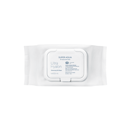 MISSHA Super Aqua Ultra Hyalron Cleansing Oil Wipes