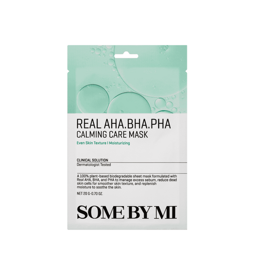 SOMEBYMI Real AHA-BHA-PHA Calming Care Mask