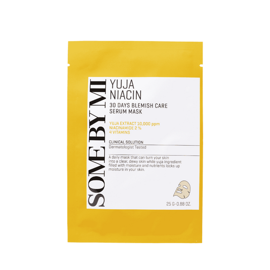 SOMEBYMI Yuja Niacin Blemish Serum Mask