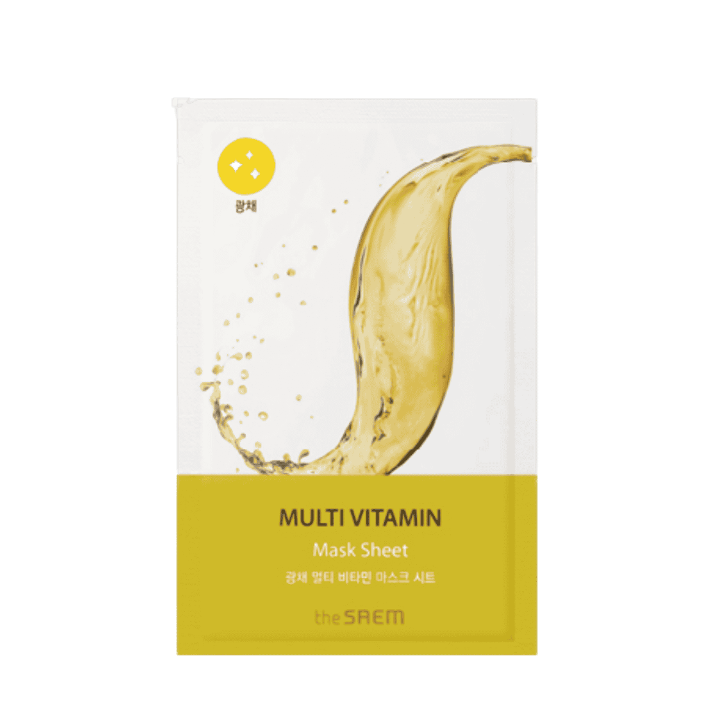 THE SAEM BIO SOLUTION Radiance Multi Vitamin Mask Sheet
