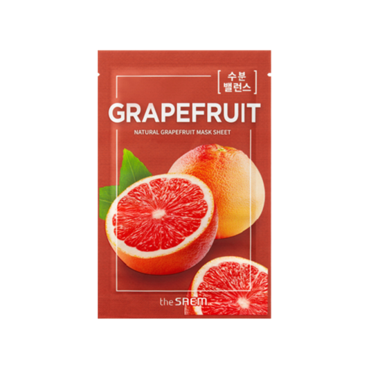 THE SAEM Natural Grapefruit Mask Sheet